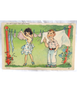 1937 Comic Postcard Curt Teich Linen Line Is Busy Cant Write Much C62 A-... - $56.09 MXN