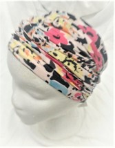 EURO BAND/MASK FLORAL DESIGN STRETCH HEADBAND CAN BE USED AS A MASK - £11.64 GBP