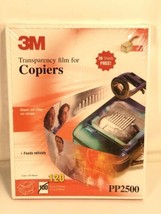 3M Transparency Film For Cooper&#39;s PP2500 120 Sheets 8.5 x 11 Made In USA - £31.13 GBP