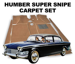 Humber Super Snipe Carpet Set - Superior Deep Pile, Latex Backed - $300.80