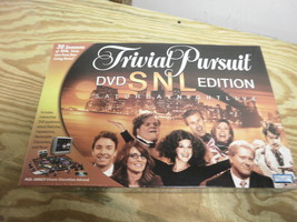 PARKER BROTHERS 42051 TRIVIAL PURSUIT SNL DVD EDITION AGE: ADULT NEW L123 - $5.38