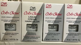 Wella Color Charm Permanent Liquid Hair Color 1.4 Oz - Choose your color! RARE! - $7.99