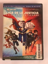 Justice League DVD: special edition 2 discs/crisis on two lands/Dvd/movie - £2.95 GBP