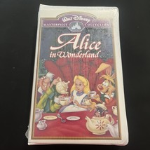 Alice in Wonderland VHS 1998 Disney Masterpiece Collection New &amp; Sealed - £7.02 GBP