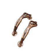 Vintage Bohemian Brass Door Handle 1 Pair Classic Decorative Door Pulls ... - $133.50