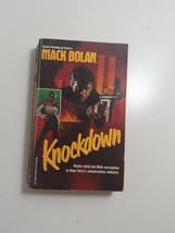 Knockdown Mack Bolan By Don Pendleton 1990 paperback fiction novel - £5.53 GBP