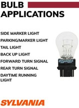 1 SYLVANIA 3157 Long Life = 3157LL Mini Bulb Clear wedge Lamp Bulb chevy - $22.11