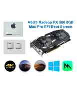 Mac Pro EFI boot screen ASUS RX 580 8GB Metal 4K native Mojave Monterey - £143.37 GBP