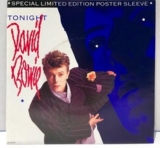 David Bowie Tonight 45 Vinyl Record 7&quot; Single Picture Special Limited Ed Poster  - £9.54 GBP