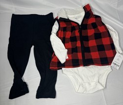 NWT-Baby girl Carter’s 3 piece outfit-Size 18 months - £11.08 GBP