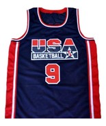 Michael Jordan Custom Team USA Basketball Jersey Navy Blue Any Size - £27.45 GBP+