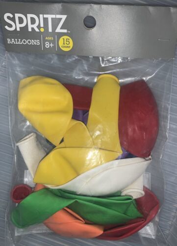 Spritz Balloons - 12 Per Pack - Multicolor Balloons - $1.99