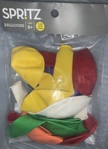 Spritz Balloons - 12 Per Pack - Multicolor Balloons - £1.59 GBP