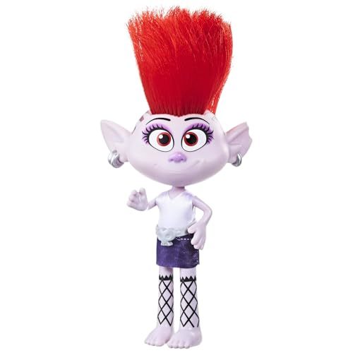 Barb Style DREAMWORKS TROLLS Stylin' Barb Fashion Doll with Removable Dress and ...