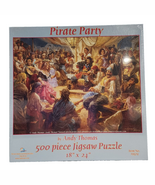 SunsOut PIRATE PARTY #19374 500 Pieces Jigsaw Puzzle By Andy Thomas 18&quot;x24&#39; - $14.48