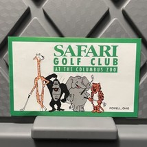 Safari Golf Club Course Scorecard Powell Ohio Pre Owned Used Vintage 1980s - $169.87 MXN