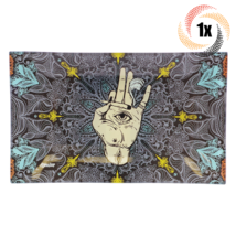 1x Tray Afghan High Quality Shatter Resistant Glass Rolling Tray | Gray - £14.39 GBP