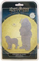 Harry Potter Character World Limited DIS2310 Hagrid &amp; Fang Die Set Silver - £31.96 GBP