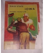 1958 Iowa Hawkeyes vs. Ohio State  Football Game Program, Nov . 15th 1958 - £45.54 GBP