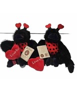 Valentine Boyds Bear Love Bug Gorilla Kirby Heart 2003 Lot Of 2 - €14,36 EUR