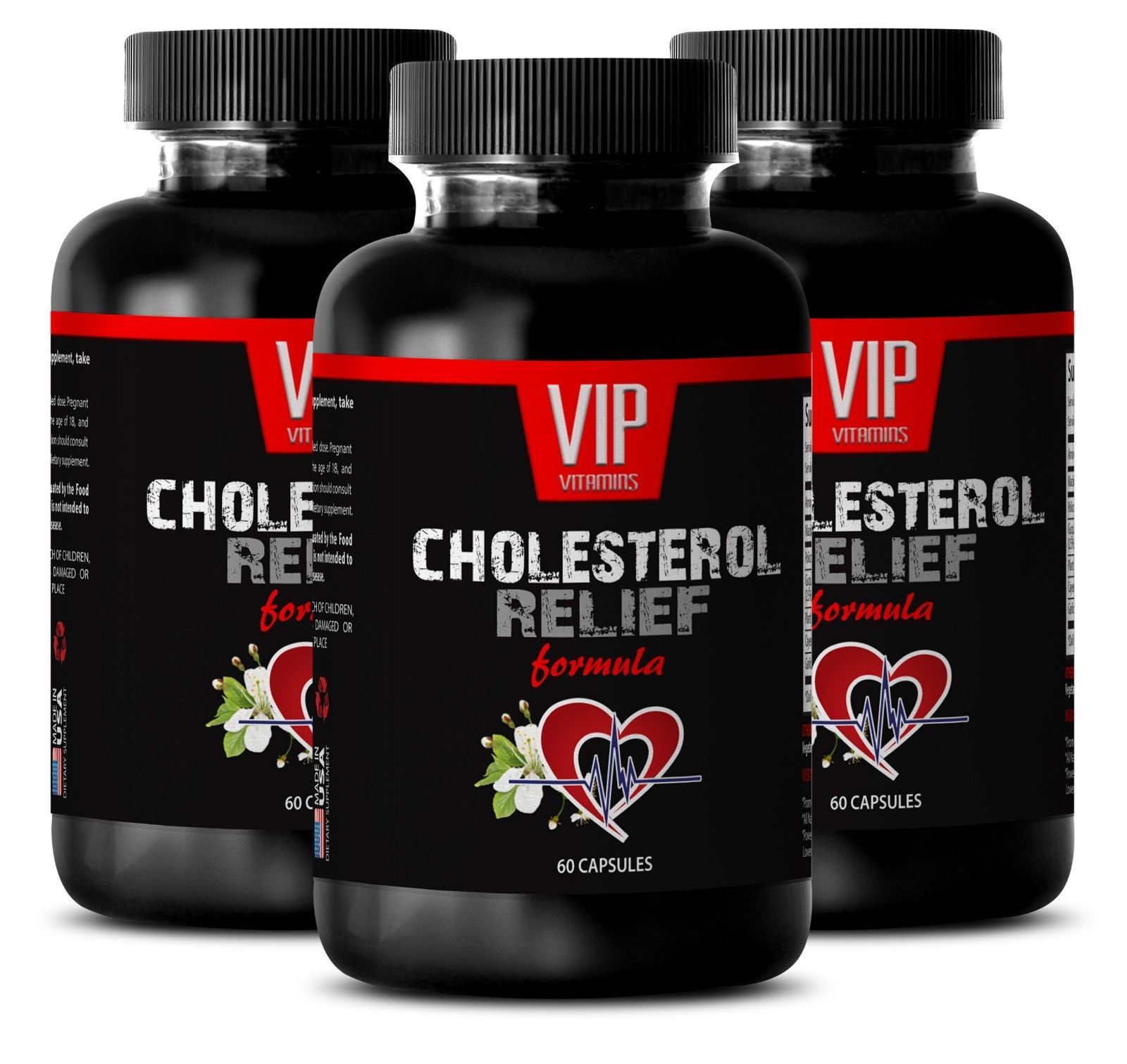 Policosanol cholesterol complex -CHOLESTEROL RELIEF FORMULA 3B- Antioxidant pill - $35.48