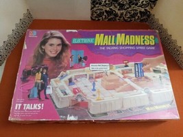 Vintage 1989 Milton Bradley Mall Madness Board Game Tested &amp; Works *Complete* - £154.92 GBP
