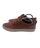 TOMS Carlo Terrain Lace Up Low Shoes Brown Casual Leather Mens 8 - $29.69