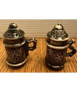 Beer Stein Salt And Pepper Shakers - £6.01 GBP