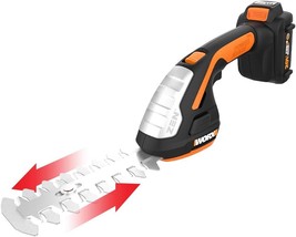 Worx Wg801 20V Power Share 4&quot; Cordless Shear And 8&quot;, Battery &amp; Charger Included - £88.90 GBP