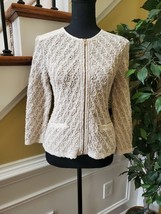 Ann Taylor Crochet Blend Jacket Size Small - £30.81 GBP