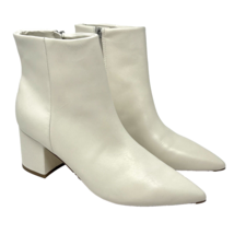 Marc Fisher Women&#39;s Jelly Bootie Ivory Leather 9M - $42.74