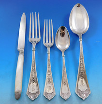 Cleopatra by Schulz and Fischer Sterling Silver Flatware Set 65 pcs California - £6,250.59 GBP