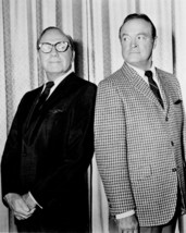 Jack Benny &amp; Bob Hope stand back to back 1960&#39;s pose 8x10 inch photo - $10.99