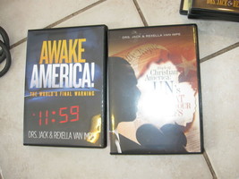 LOT of 2 DVDs Awake America / Attack on Christian UN&#39;s Threat  Jack Van Impe - £15.17 GBP