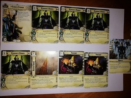 Warhammer Conquest Card Game Eldar Leader with Signature 9 Cards MINT - £1.95 GBP