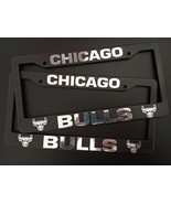 Set of 2 - Chicago Bulls Car License Plate Frames Vehicle Auto Parts - $25.12