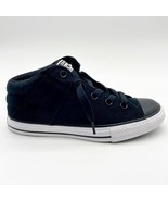 Converse Chuck Taylor Axel Mid Black White Kids Casual Sneakers 642849F - $61.60 CAD