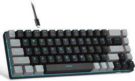 Portable 60% Mechanical Gaming Keyboard - £36.83 GBP