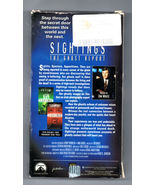 The Ghost Report Sightings VHS Tape - $227.14 MXN