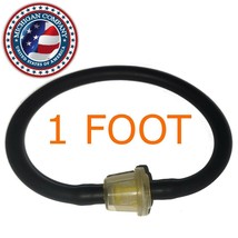 1 FOOT 12&quot; GAS FUEL LINE HOSE FILTER 1/4&quot; 0.25 INCH ID ATV QUAD SCOOTER ... - £3.90 GBP