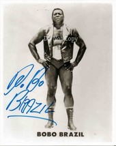 Bobo Brazil Signed Photo 8X10 Autographed Reprintpicture Wwe Wwf Wrestling - £15.71 GBP