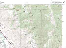 Morgan Quadrangle Utah 1961 USGS Topo Map 7.5 Minute Topographic - £18.81 GBP