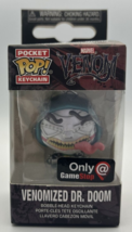 Funko Pocket Pop! Keychain Venom Venomized Dr. Doom Gamestop Exclusive F30 - £10.26 GBP