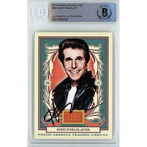 Henry Winkler Signed 2013 Panini Happy Days The Fonz Autograph BGS On-Card Auto - £154.22 GBP