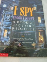 I Spy Spooky Night A Book of Picture Riddles Hardcover Book Pre-Owned - £7.98 GBP