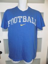 Nike Blue Graphic Swoosh SS Football Shirt Size M Men's - $20.00