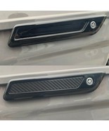 CARBON LATCH INSERTS KIT FOR 2014+ HARLEY TOURING BAGS, COLORED CARBON - $98.01