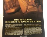1998 Silverado Vintage Print Ad Advertisement pa8 - $5.93