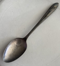 Oneida Community Tudor Plate - QUEEN BESS II, 1946 - Fruit / Orange Spoon 5 7/8&quot; - $19.00