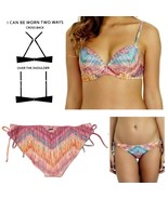 2 Pc. Raisins Juniors/Women Underwire Push Up Bikini Top &amp; Hipster Botto... - $278.18 MXN